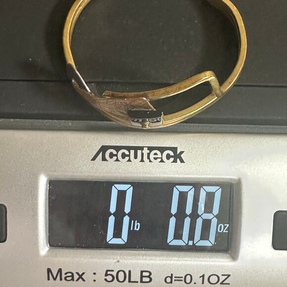 HALL MCFALL Steampunk Industrial Artsy Industrial Bracelet Cuff 90s Retro MCM - Picture 10 of 14